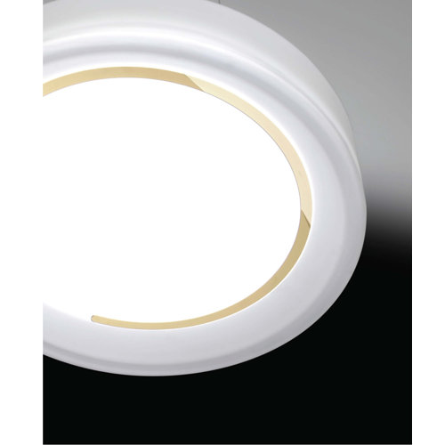 Messer 2 Light Spotlight Ebern Designs Colour: Gold and white, Bulb: Bulb: 2 x E27 42W (not included)