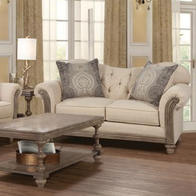 Best Savings For Trivette Upholstery Loveseat Huge Deal on