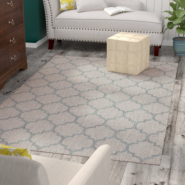 Drinkard Gray Outdoor Area Rug by Charlton Home