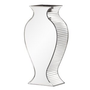 Rounded Mirrored Vase