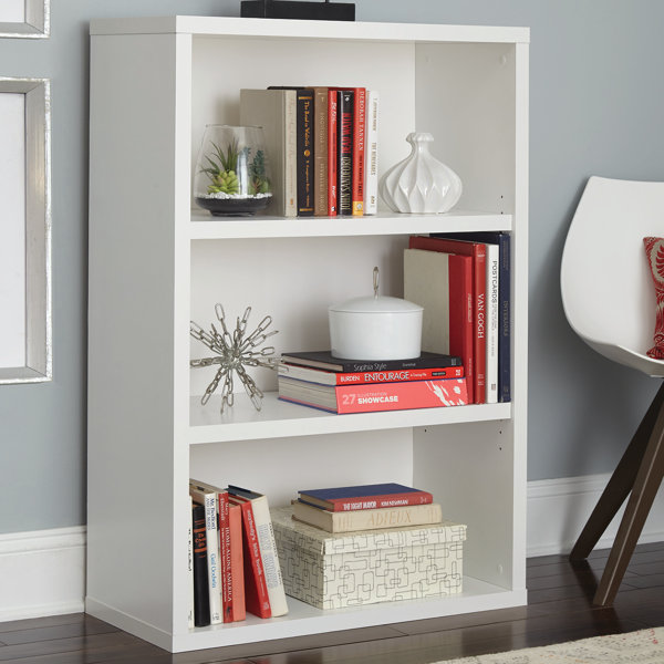 Decorative 3 Shelf Standard Bookcase by ClosetMaid