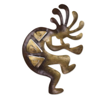 Kokopelli Wall Decor Wayfair Kokopelli Peace Iron Adornment Wall Décor
