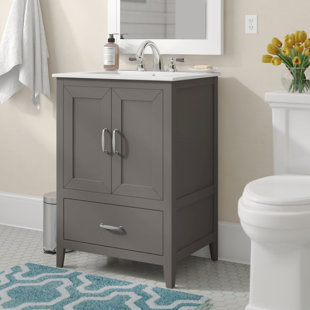 Crist 24 Single Bathroom Vanity Set Crist 24 Single Bathroom Vanity Set