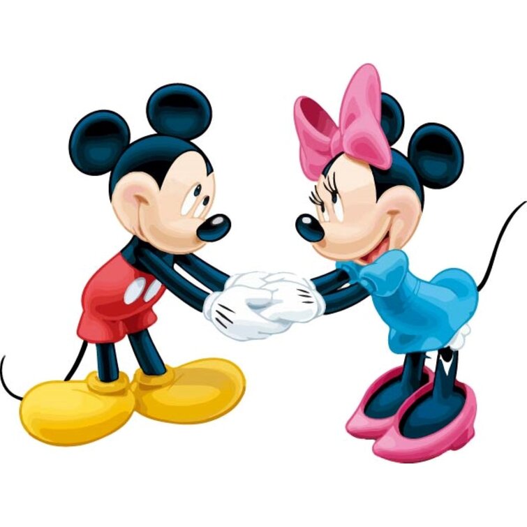 laten vallen hoe te gebruiken Vervagen Design With Vinyl Minnie Love Mickey Mouse Vinyl Wall Decal | Wayfair