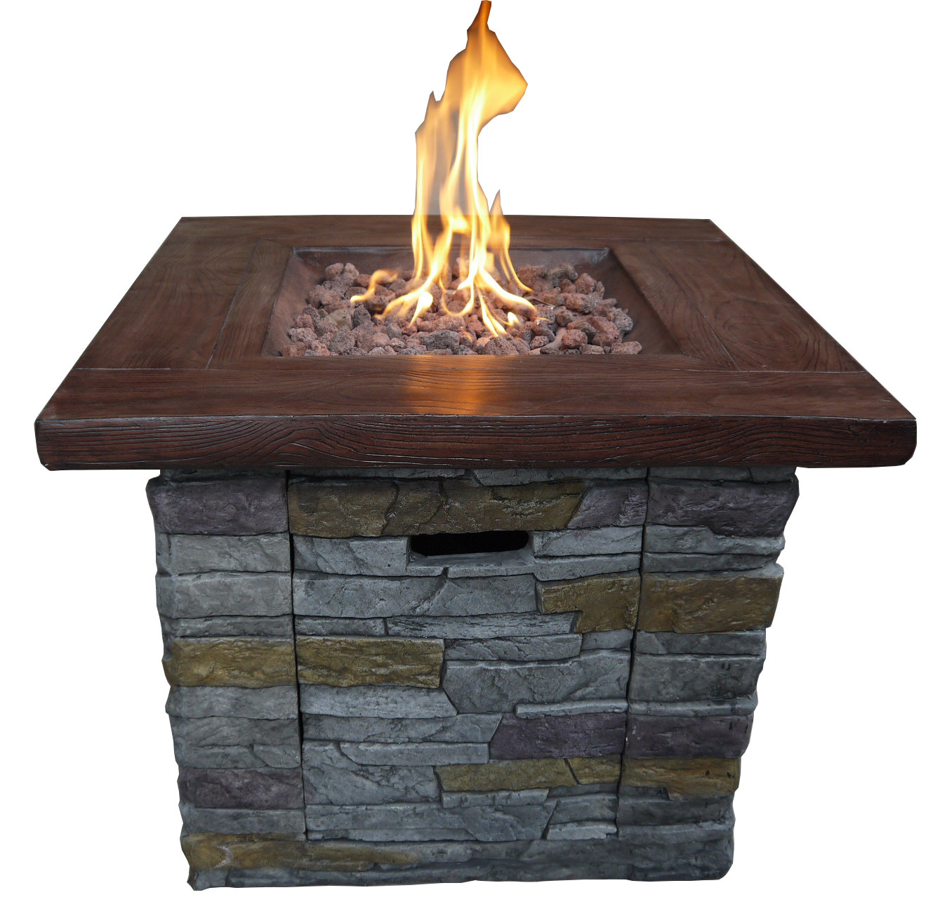 Davey Stone Propane Gas Fire Pit Table Reviews Joss Main