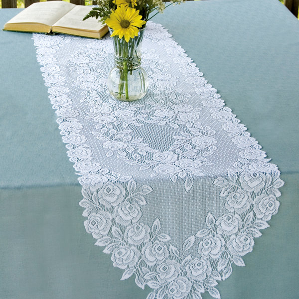 Tea Rose Runner by Heritage Lace