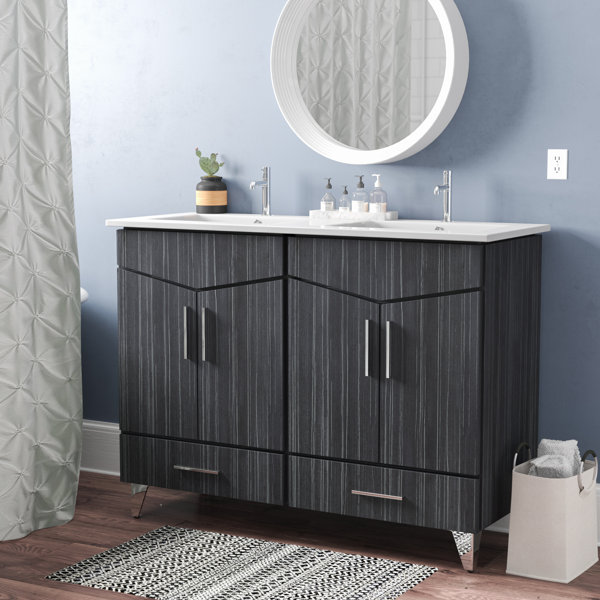Keels 48 Double Bathroom Vanity Set by Orren Ellis