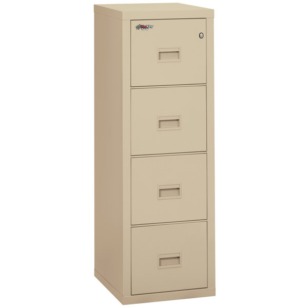 Turtle Fireproof 4-Drawer Vertical File Cabinet by FireKing