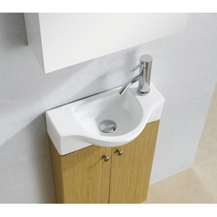 Modern Bathroom Sinks Allmodern Modern Ceramic 18 Wall Mount Bathroom Sink