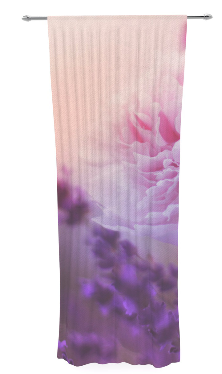 East Urban Home Peony And Lavender By Monika St Nature Floral
