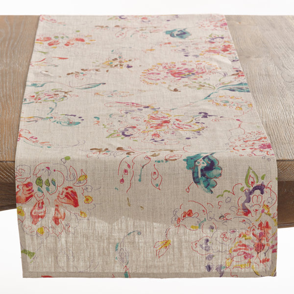 Primavera Table Runner by Saro