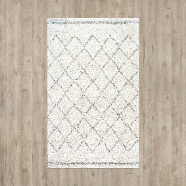 Manus Natural Ivory Area Rug by Mercury Row