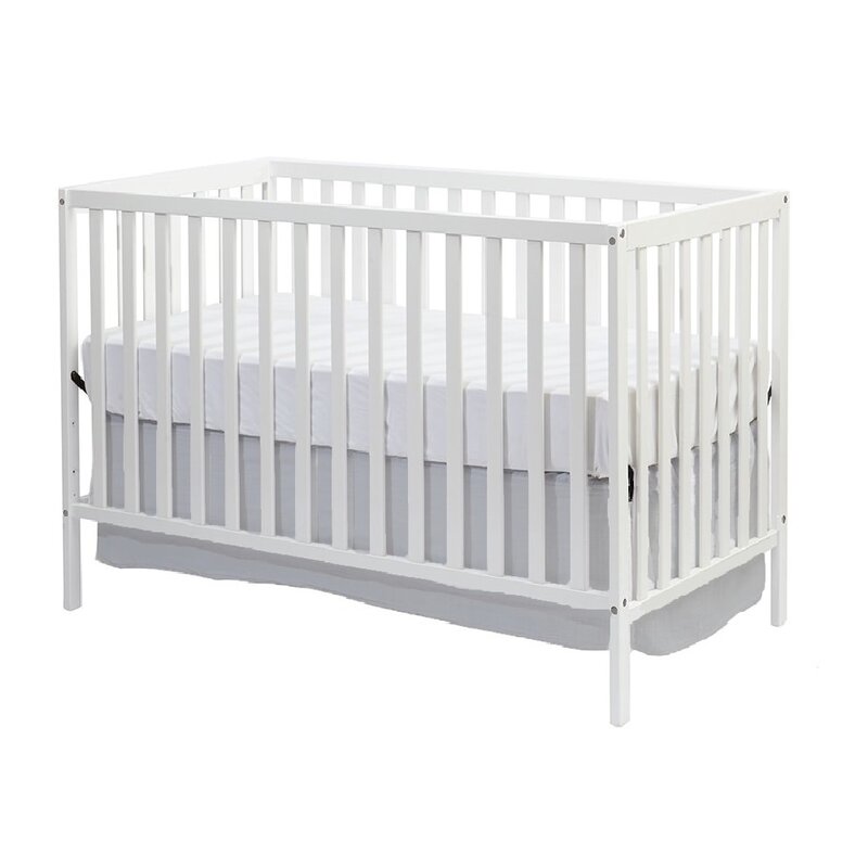 Harriet Bee Cheatham 2 In 1 Convertible Crib Reviews Wayfair Ca