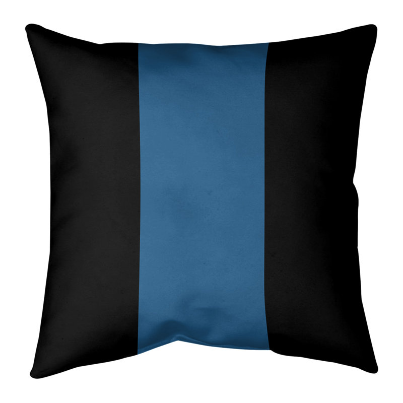 East Urban Home Colorado Hockey Striped Throw Pillow Wayfair