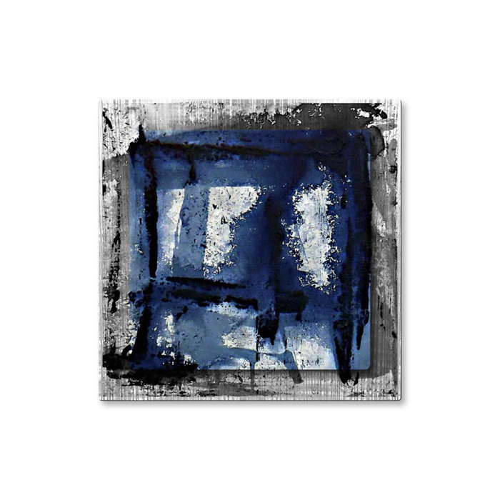All My Walls I Am Blue By Roger Silva Painting Print Plaque