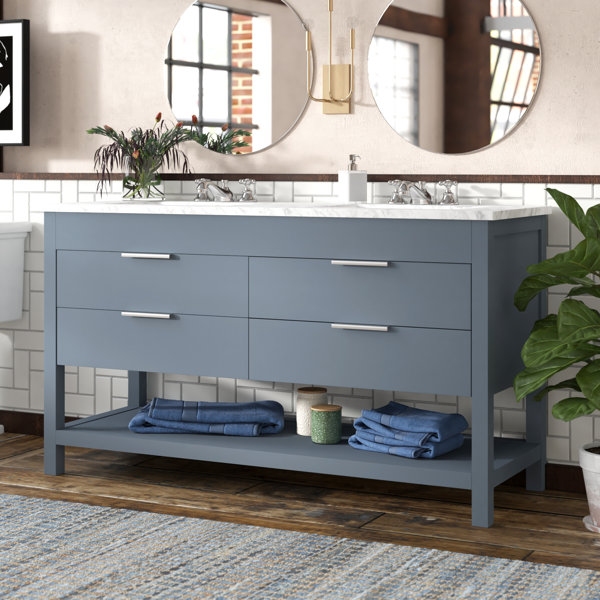 Knorr 60 Double Bathroom Vanity Set by Brayden Studio