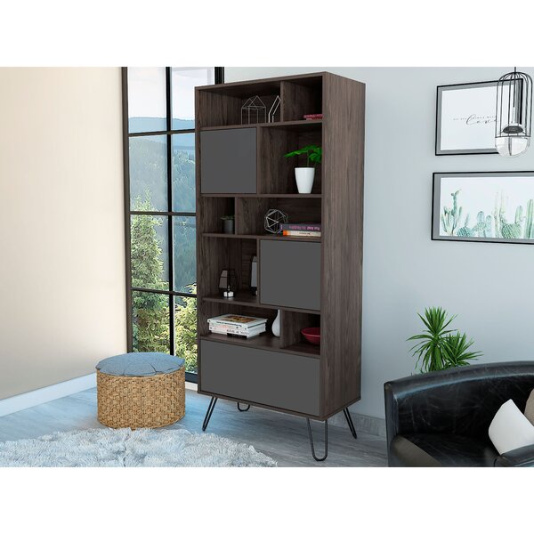 Mylah Standard Bookcase By Union Rustic