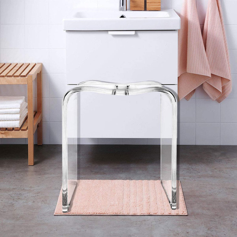 Jozelle+20.9%27%27+W+Acrylic+Shower+Bench