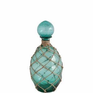 Coastal Glass Decorative Bottle
