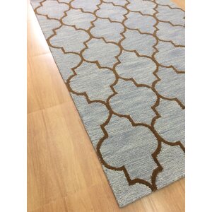 Wool Hand-Tufted Beige/Brown Area Rug