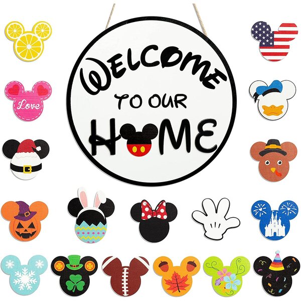 Details about   1pc House Wooden Board Crazy Dog Live Here Letter Print Board Sign Home Decor
