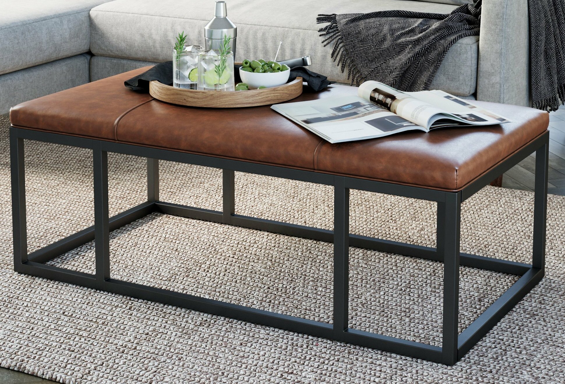 Latitude Run Gwilym Frame Coffee Table Reviews Wayfair