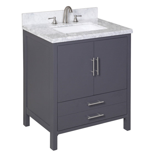 California 30 Single Bathroom Vanity Set by Kitchen Bath Collection