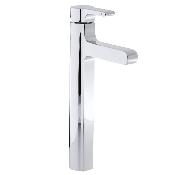 Singulier Tall Single-Hole Bathroom Sink Faucet by Kohler