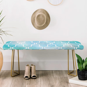 Gabi Faux Leather Bench by East Urban Home