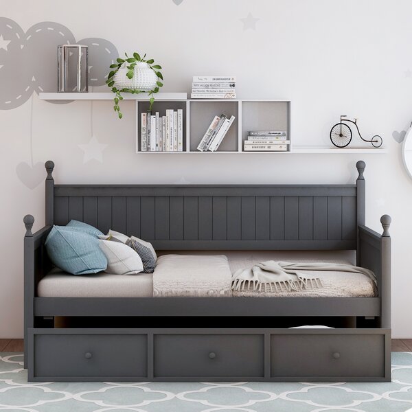 Brileigh Twin Daybed With Trundle By Harriet Bee