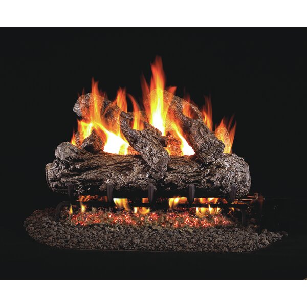 Natural Vent Natural Gas/Propane Logs By Real Fyre