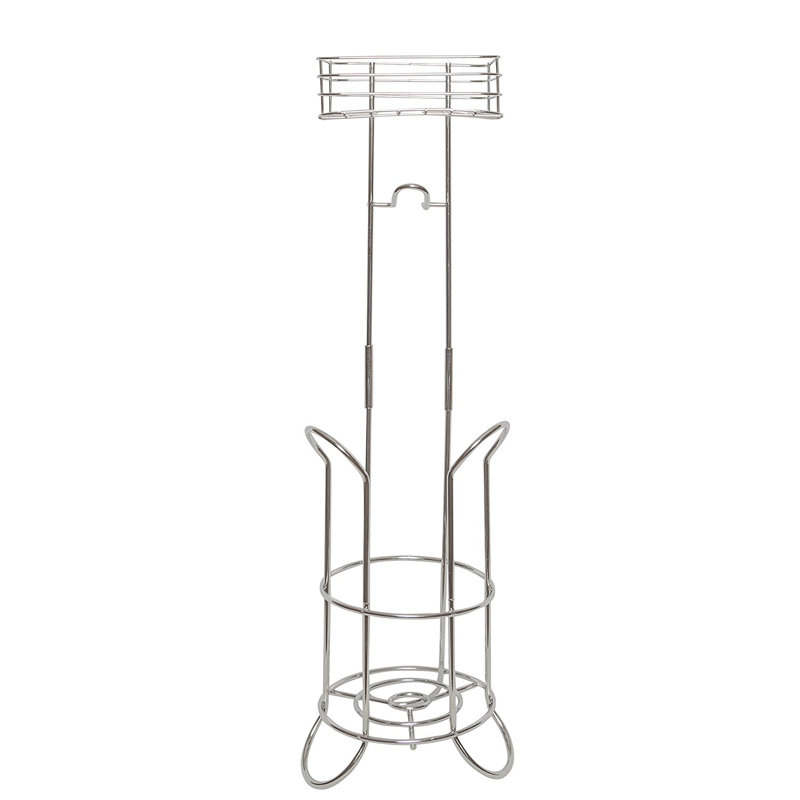UH-TP266 Freestanding Toilet Paper Holder with Storage