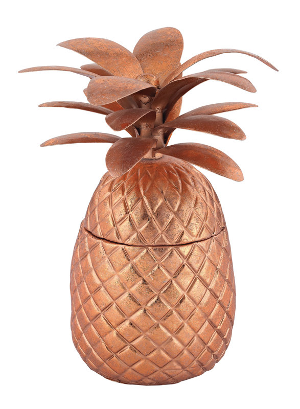 Copper Pineapple Lidded Bowl & Reviews Birch Lane