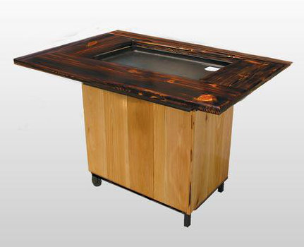 33.5" Backyard Hibachi 1-Burner Flat Top Propane Grill