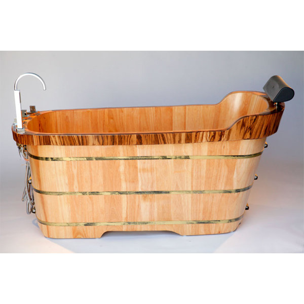 59 x 27 Soaking Bathtub by Alfi Brand