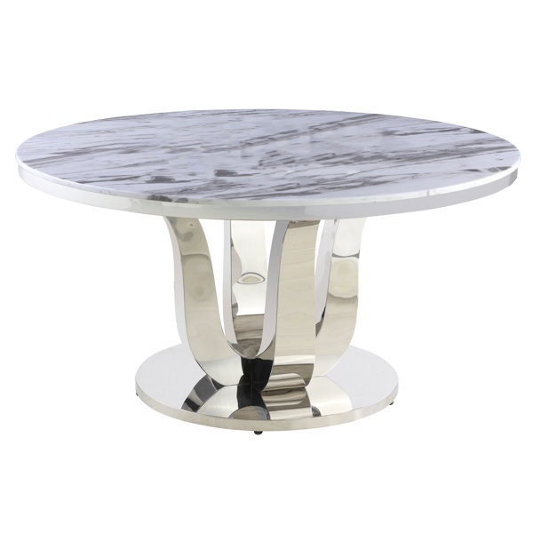 Kevan Dining Table by Everly Quinn Everly Quinn