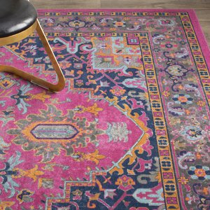 Blackwell Fuchsia Area Rug