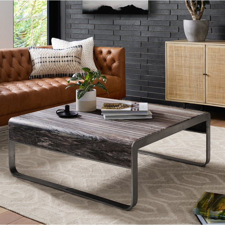 Orren Ellis Raith Sled Coffee Table Wayfair