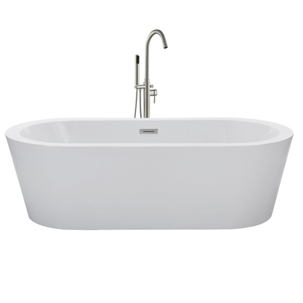 59 x 32 Freestanding Soaking Bathtub by WoodBridge