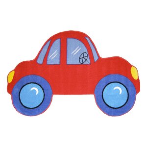 Fun Shape Medium Pile Car Area Rug