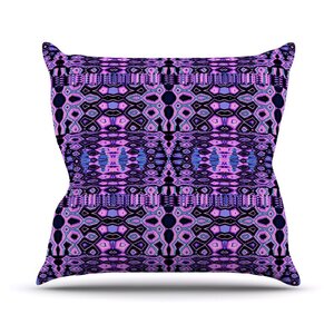 Medeaquilt by Nina May Outdoor Throw Pillow