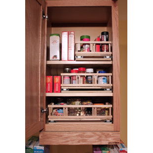 Cabinet Pull Out Spice Rack Wayfair