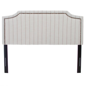 Heyshire Upholstered Panel Headboard by Home Loft Concepts