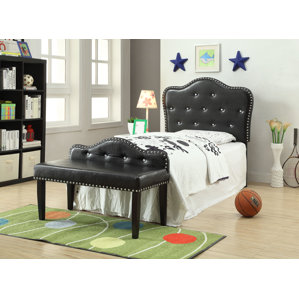 Hambright Upholstered Panel Headboard by Darby Home Co