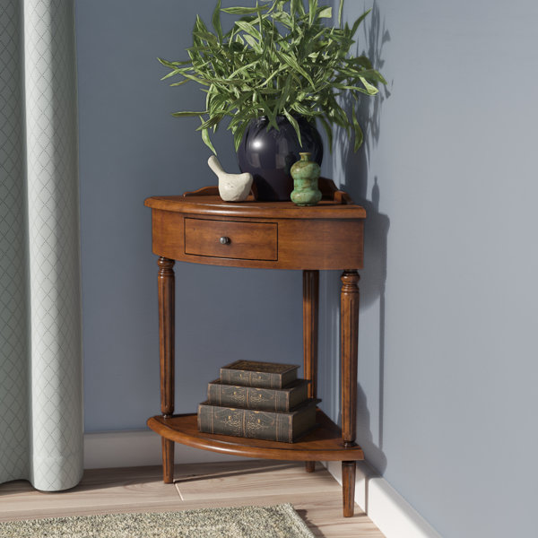 Wilfredo Corner End Table With Storage By Charlton Home