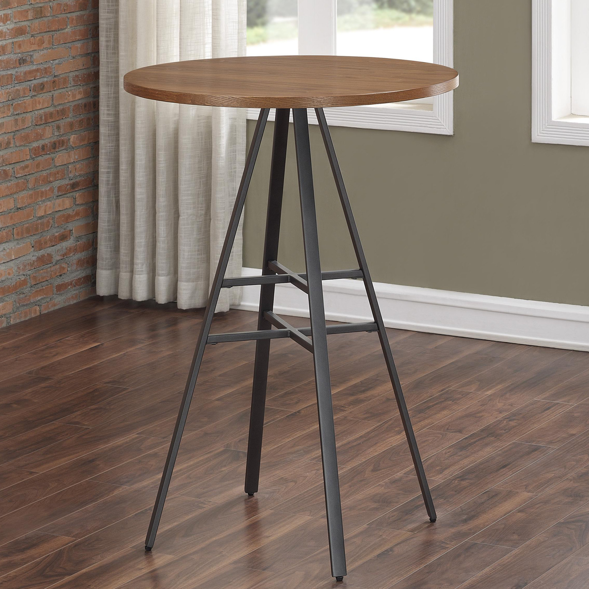 Wrought Studio Pierce Pub Dining Table Reviews Wayfair Ca Wrought Studio Pierce Pub Dining Table
