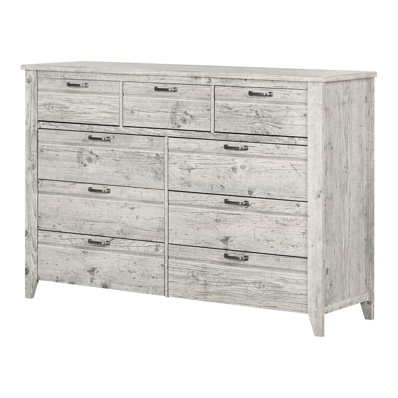 South Shore Lionel 9 Drawer Double Dresser Reviews Wayfair