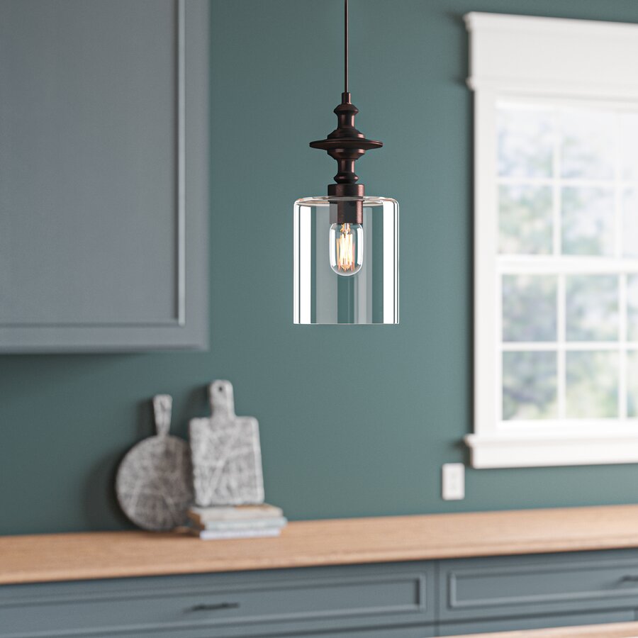 Caruso 1-Light Cylinder Pendant