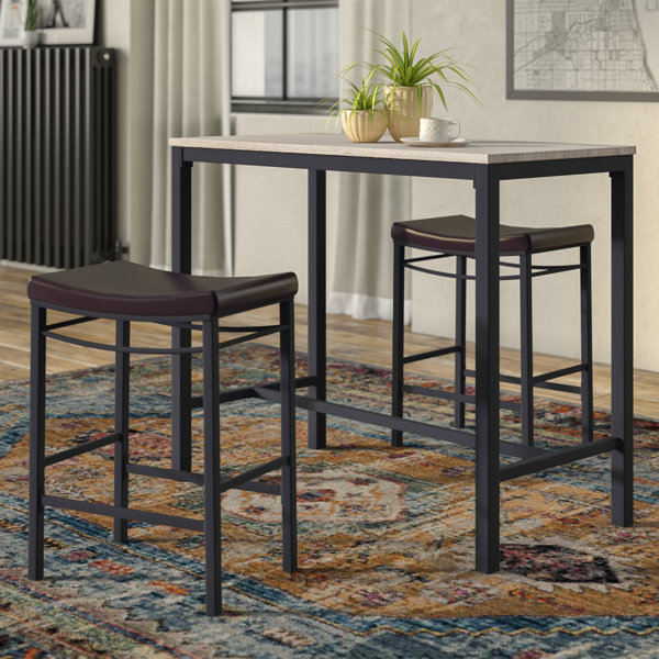 Trent Austin Design Bezons 3 Piece Pub Table Set | Birch Lane Trent Austin Design Bezons 3 Piece Pub Table Set | Birch Lane
