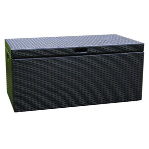 70 Gallon Wicker Deck Box